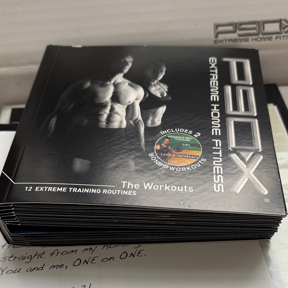 Extreme Home Fitness Workout DVD Set - with cookbook included